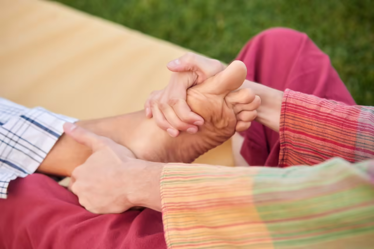 close up hands massaging foot 2026 03 09 04 28 14 utc